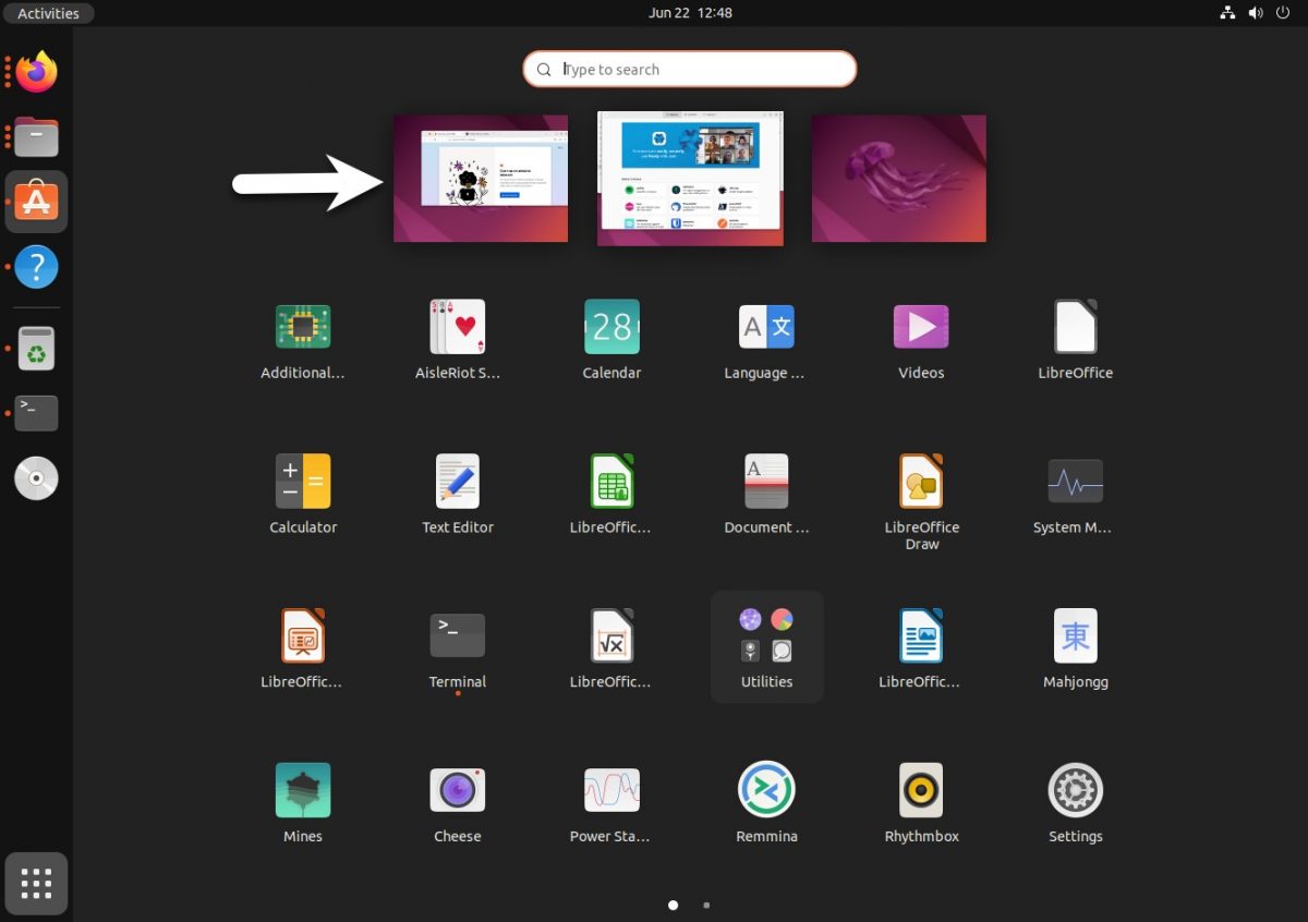 A Guided Tour of the Ubuntu 22.04 GNOME 42 Desktop – Answertopia