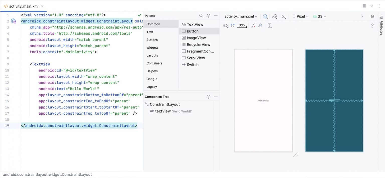 A Guide to the Android Studio Layout Editor Tool – Answertopia
